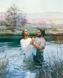 施洗約翰為耶穌洗禮