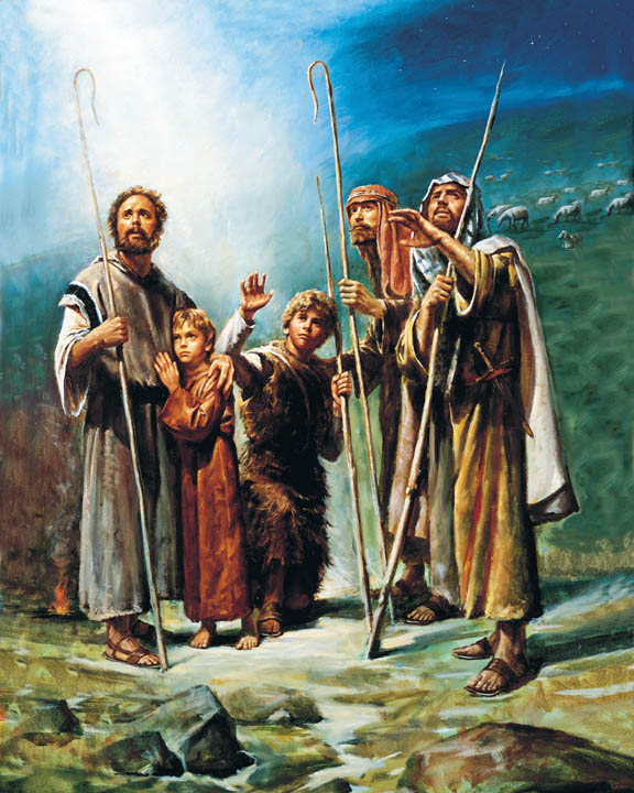 牧羊人見證耶穌誕生