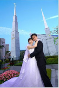 永恆婚姻，摩門聖殿，摩門婚姻