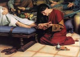 馬利亞膏抹耶穌的腳
